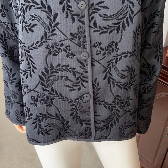 NWOT Coldwater Creek reversible embroidered blazer jacket - Picture 11 of 15